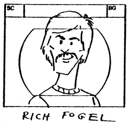 Rich Fogel storyboard caricature