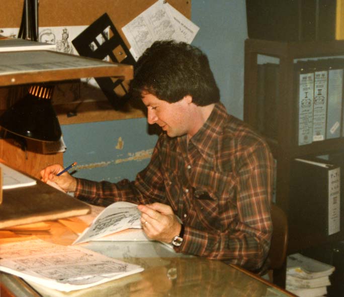 Gary Goldstein- Filmation storyboard artist, Reseda, CA 1986