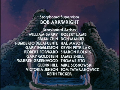He-Man Season 2 storyboard credits